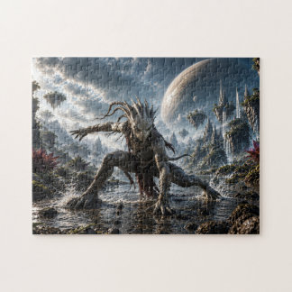 Epic Cosmic Guardian in a Fantasy World ジグソーパズル