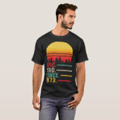 Epic Dad Since 1973 Happy Fathers Day Tシャツ (正面フル)