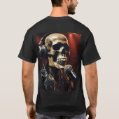 Epic Death Metal Graphic Tee – 暗闇を解き放つ Tシャツ (裏面)