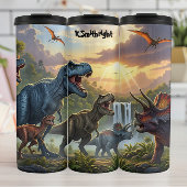 Epic Dinosaur Valley Waterfall Sunset タンブラー