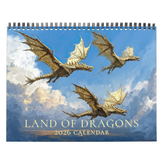 Epic Dragon Art Fantasy Calendar カレンダー (カバー)