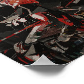 Epic Dunk Collage bascketball player ポスター (角)