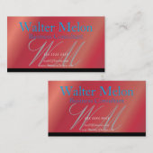 Epic Fab Consultant独自の簡単汎用 名刺 (正面/裏面)