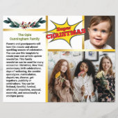 Epic Family UpdateニュースレターChristmasおもしろいTimes チラシ (正面)