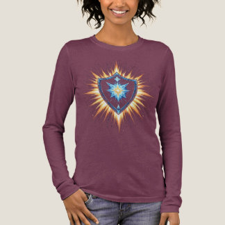 Epic Fantasy Shield with Radiant Energy Burst – Ma トライブレンドＴシャツ
