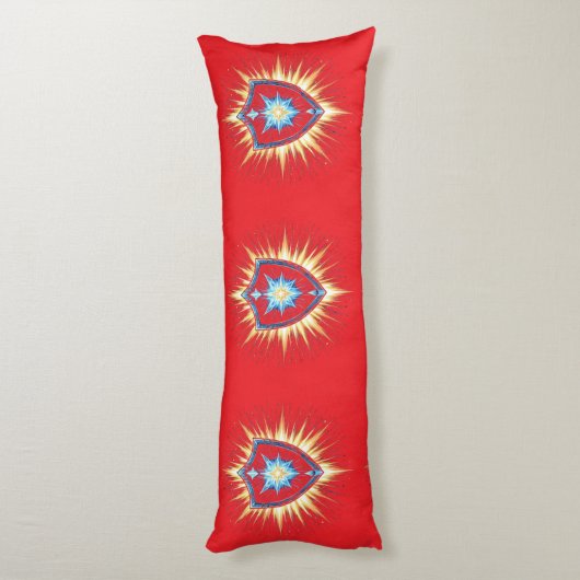 Epic Fantasy Shield with Radiant Energy Burst – Ma ボディピロー (裏面 (縦))