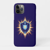 Epic Fantasy Shield with Radiant Energy Burst – Ma Case-Mate iPhoneケース (裏)