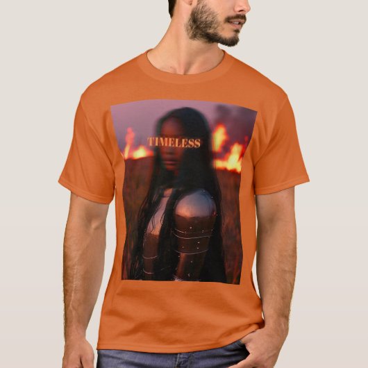 Epic Fantasy T-Shirt: Mystic Warrior Tシャツ (正面)