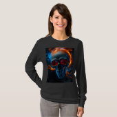 Epic Fire King – Exclusive Halloween Streetwear Tシャツ (正面フル)