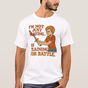 Epic Gamer引用文 – 戦闘のためのトレーニング Tシャツ