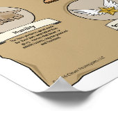 Epic Hero Classroomポスター – 白い背景 ポスター (角)