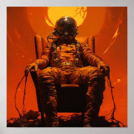 Epic Journey: Hearting Spacescape Poster in Oli ポスター (正面)