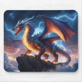 Epic Lightning Dragon Fantasy Gaming Mouse Pad マウスパッド