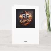 Epic love sci-fi Mother's Day greeting card カード (裏面)