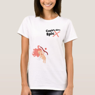 Epic Love Shot – Cute Kawaii Anime Heart Design Tシャツ