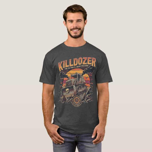 Epic Mega Killdozer Tank Tシャツ (正面フル)