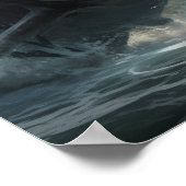 Epic Megalodon vs T-レックスポスター – プレヒの戦い ポスター (角)