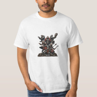 Epic Metal Band Art with Darkファンタジーテーマ Tシャツ