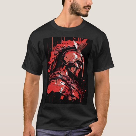 Epic Motivational Spartan Warrior Trojan Warrior G Tシャツ (正面)