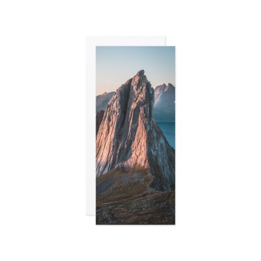 Epic Mountain Norway写真 カード (正面/裏面インサイチュ)