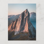 Epic Mountain Norway Landscape Photo ポストカード (正面)