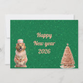 Epic New Year's Eve Bash Greeting Card2026 カード (正面)