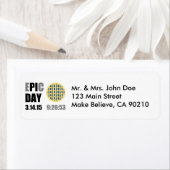 Epic Pi Day - E"PI"C Day Blueberry Lattice Pie ラベル (インサイチュ)