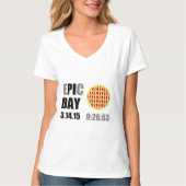 Epic Pi Day - E"PI"C DAY Tシャツ (正面)