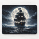 Epic Pirate Ship Moon Mouse Pad – Dark Ocean Pirat マウスパッド<br><div class="desc">Upgrade your desk setup with this epic pirate ship mouse pad featuring a mysterious vessel sailing across a dark ocean beneath a massive glowing moon. Surrounded by mist, waves, and a dramatic night sky, this design captures the spirit of pirate adventure and legendary sea voyages. The cinematic nautical artwork creates...</div>