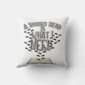 Epic Readerスローガン不気味読が必要だ クッション (裏面)