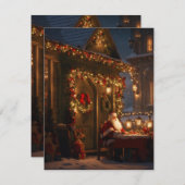 Epic Santa：非常に詳細な最高傑作 シーズンカード (正面/裏面)