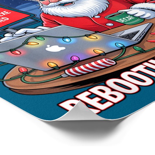 Epic Santa Rebooting Support s Tech ポスター (角)