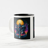 Epic Science Fiction Two-Tone Mug, 11 oz ツートーンマグカップ (正面左)