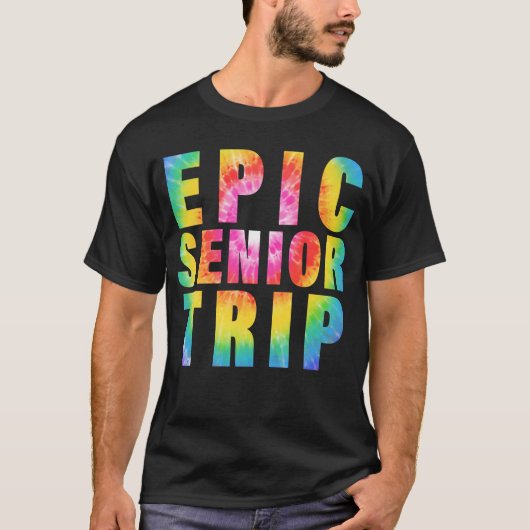 Epic Senior Trip 2023絞り染めマッチングクラス Tシャツ (正面)