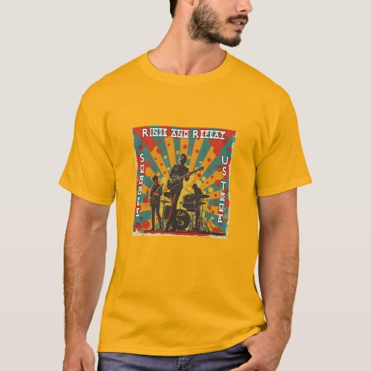 Epic Summer Concert Tour Shirts - Fake Band Merch Tシャツ (正面)