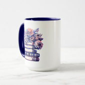 Epic Tales Await |ブックの愛好家 マグカップ (正面左)