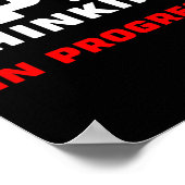 Epic Thinking In Progress Big Ideas Introvert Game ポスター (角)