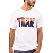 Epic TRAIL Mountain Silhouette Graphics