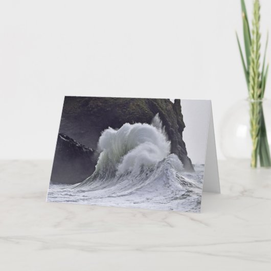 Epic Waves at Cape Missed, WA カード (正面)