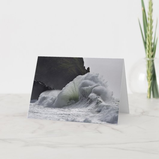 Epic Waves at Cape Missed, WA カード (正面)