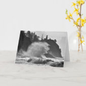 Epic Waves at Cape Missed, WA カード (黄色い花)