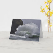 Epic Waves at Cape Missed, WA カード (黄色い花)