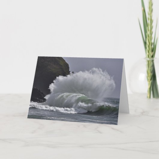 Epic Waves at Cape Missed, WA カード (正面)