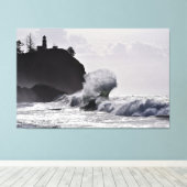 Epic Waves at Cape Mission, WA Canvas Print キャンバスプリント (インサイチュ (ウッドフロア))