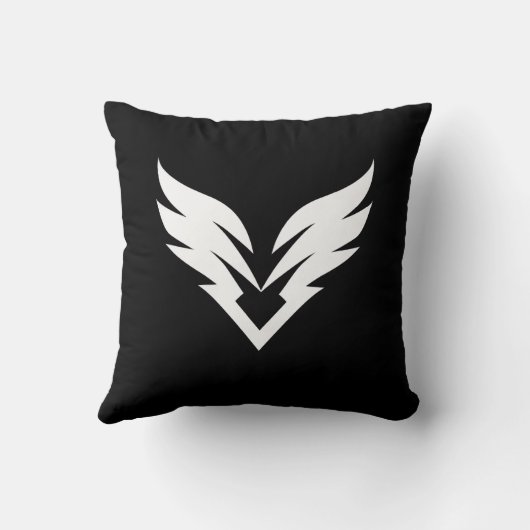 "Epic Wings" Throw Pillow クッション (裏面)