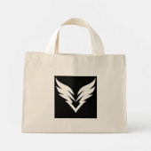 "Epic Wings" Tote Bag ミニトートバッグ (裏面)