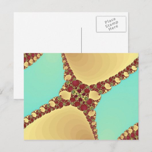 Epicenter 3 - フラクタル ポストカード (正面/裏面)