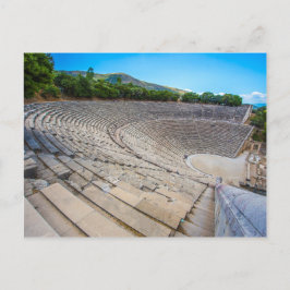 Epidaurus、Argolis、ギリシャの古代劇場 ポストカード