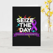 Epilepsy Awareness  カード (黄色い花)