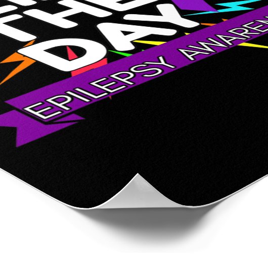 Epilepsy Awareness  ポスター (角)